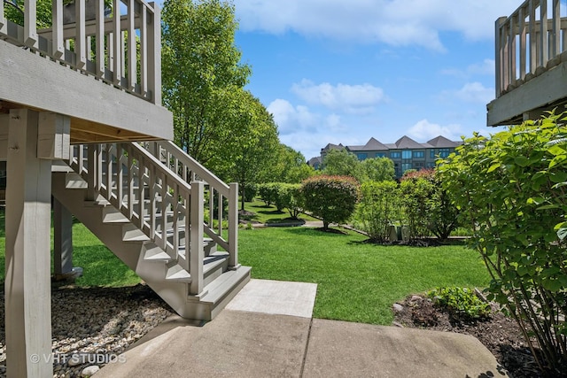 1559 S Paul Le Comte Ct, Palatine, IL 60067 - view of green lawn featuring stairway