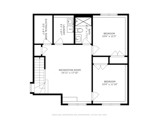 218 E 46th St, Chicago, IL 60653 - room layout