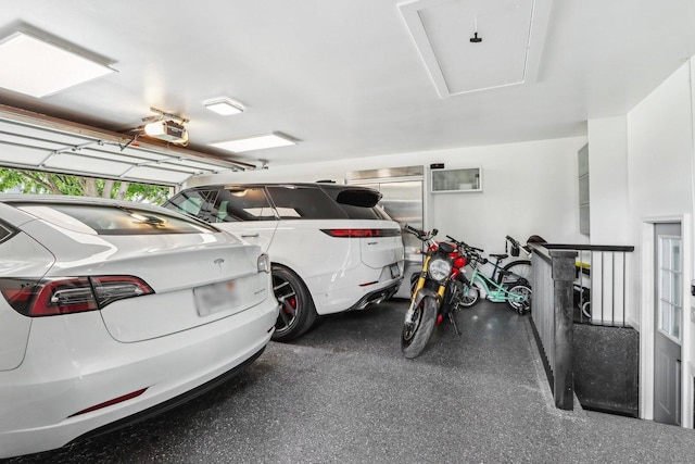 11016 84th Pl, Willow Springs, IL 60480 - garage with a garage door opener