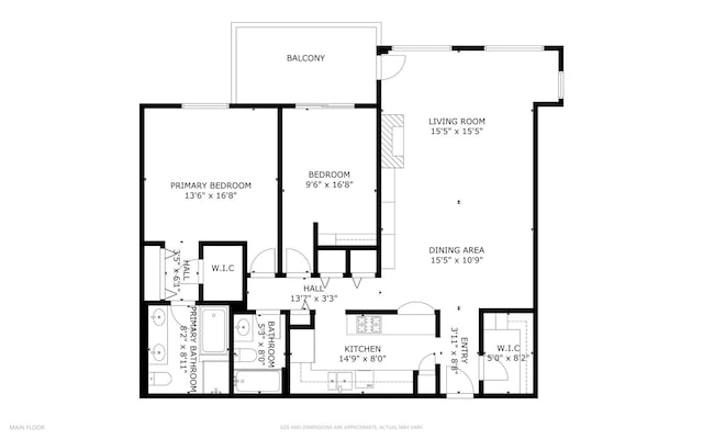 550 W Fulton St Unit 303, Chicago, IL 60661 - floor plan / room layout