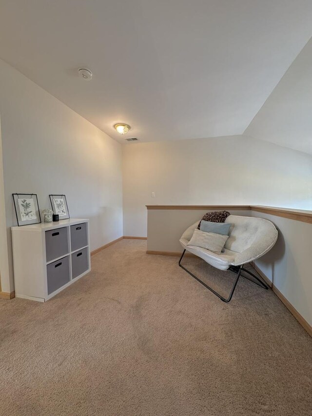 3854 Trading Post Ln, Joliet, IL 60435 - living area featuring baseboards and light carpet