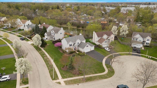 605 Acorn Ct, Antioch, IL 60002 - aerial view of property and surrounding area with nearby suburban area