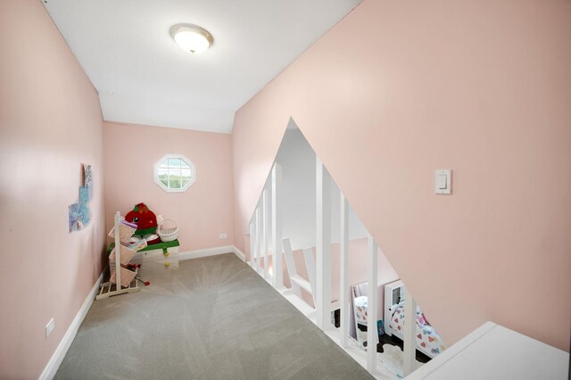 24161 Brancaster Dr, Naperville, IL 60564 - hallway with carpet flooring and baseboards