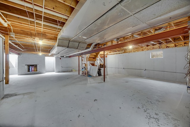 24161 Brancaster Dr, Naperville, IL 60564 - view of below grade area