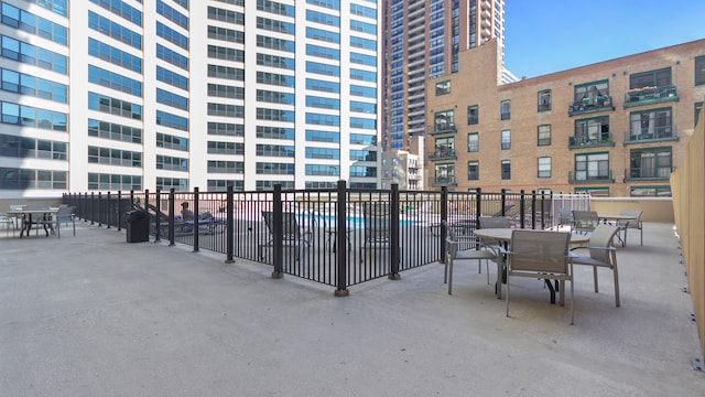1111 S Wabash Ave Unit 1604, Chicago, IL 60605 - view of swimming pool featuring outdoor dining area and a patio area
