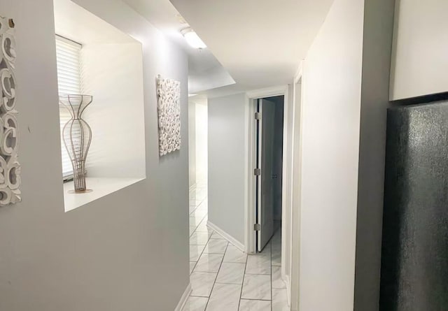 4148 S King Dr Unit G3, Chicago, IL 60653 - corridor featuring light marble finish floors