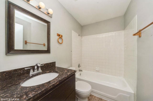 2028 N Rand Rd Unit 202, Palatine, IL 60074 - full bathroom with toilet, bathing tub / shower combination, and vanity
