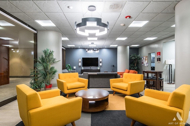 505 N Lake Shore Dr Unit 2017, Chicago, IL 60611 - lobby with a drop ceiling