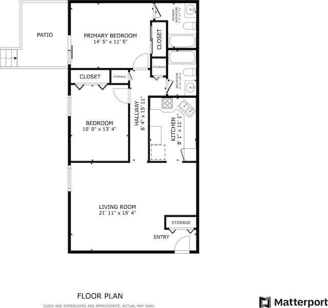 7333 Grand Ave Unit 102, Downers Grove, IL 60516 - room layout