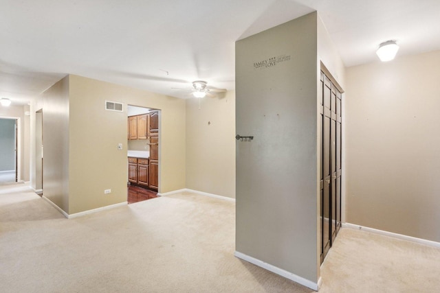 7333 Grand Ave Unit 102, Downers Grove, IL 60516 - corridor featuring light carpet and baseboards