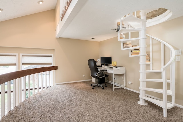 16 Lucas Dr, Palos Hills, IL 60465 - office space featuring carpet floors and baseboards