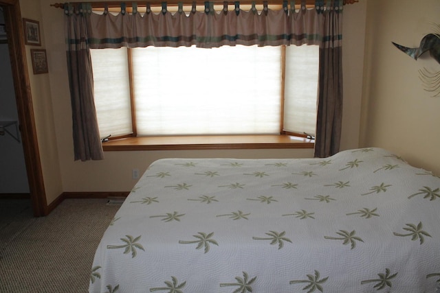 bedroom featuring carpet floors