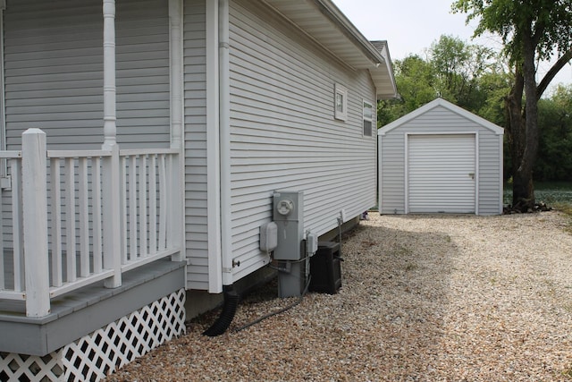 view of side of home