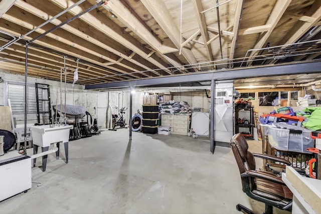 2481 Benton St, Palatine, IL 60067 - view of unfinished below grade area