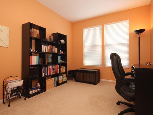 254 S Cranberry St, Bolingbrook, IL 60490 - office area with carpet flooring and baseboards