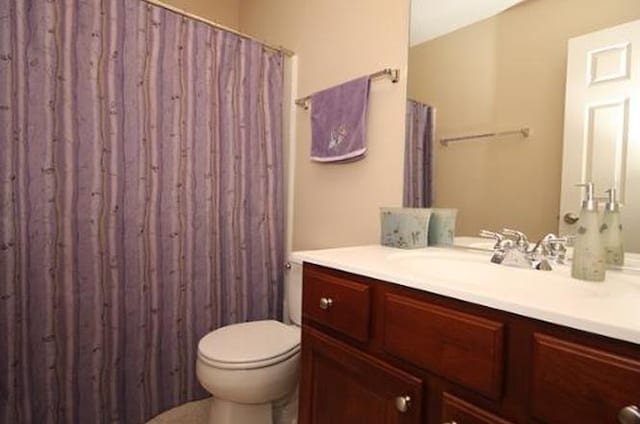 254 S Cranberry St, Bolingbrook, IL 60490 - full bathroom with vanity and toilet