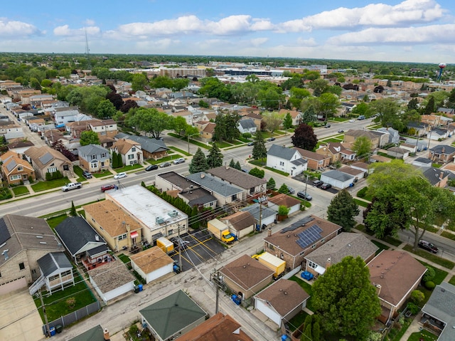 6856 W Montrose Ave, Harwood Heights, IL 60706 - aerial view of residential area