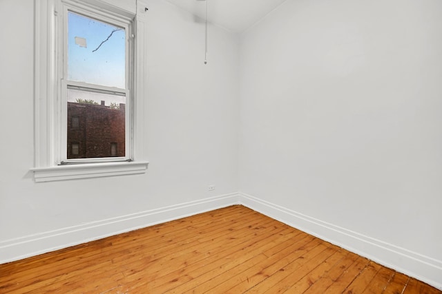 9035 S Burley Ave, Chicago, IL 60617 - unfurnished room featuring hardwood / wood-style floors and baseboards