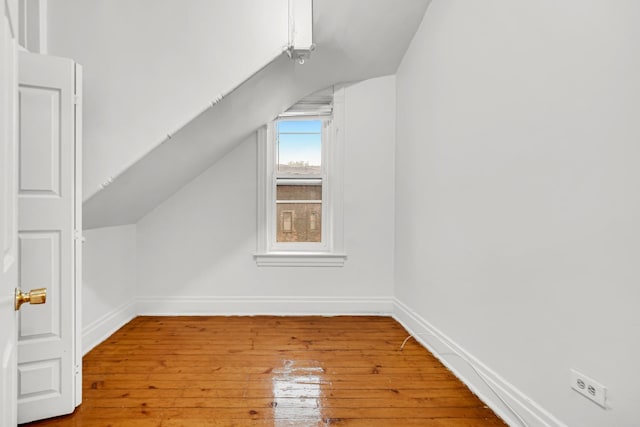 9035 S Burley Ave, Chicago, IL 60617 - additional living space featuring hardwood / wood-style flooring and lofted ceiling