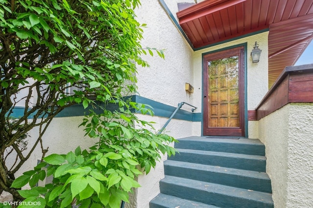 10716 S Hoyne Ave, Chicago, IL 60643 - view of exterior entry featuring stucco siding