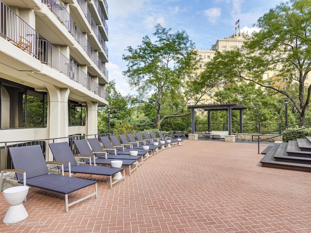 1960 N Lincoln Park W Unit 1008, Chicago, IL 60614 - surrounding community featuring a gazebo