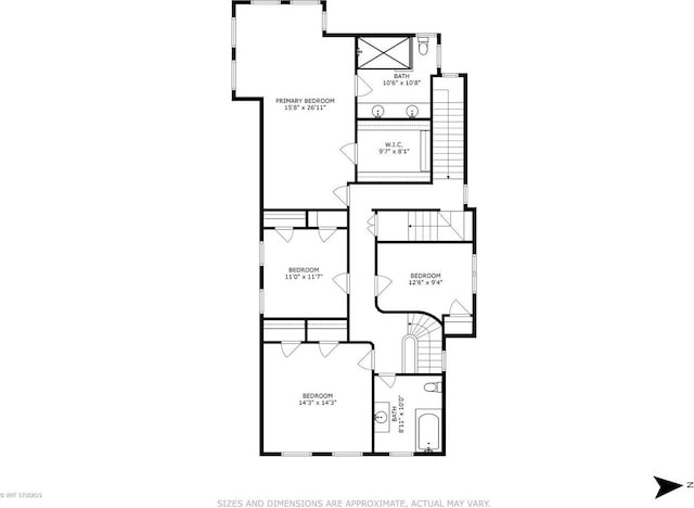 1224 Hinman Ave, Evanston, IL 60202 - floor plan / room layout