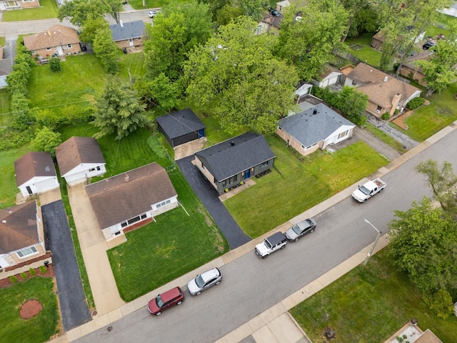 328 Nassau St, Park Forest, IL 60466 - aerial view of property and surrounding area with nearby suburban area