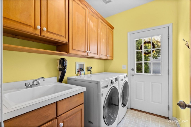 39W835 Carl Sandburg Rd, Saint Charles, IL 60175 - washroom with cabinet space and washing machine and clothes dryer