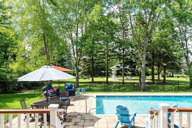 39W835 Carl Sandburg Rd, Saint Charles, IL 60175 - view of swimming pool with a patio
