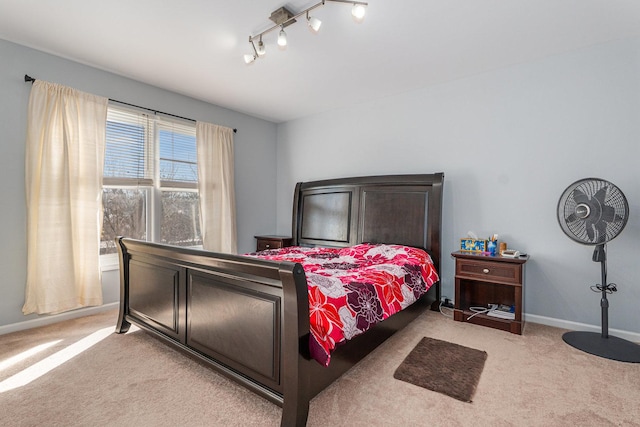 876 Hampstead Ct, Barrington, IL 60010 - bedroom featuring light colored carpet and baseboards