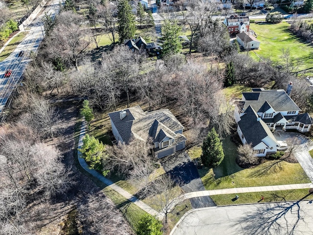 876 Hampstead Ct, Barrington, IL 60010 - aerial perspective of suburban area