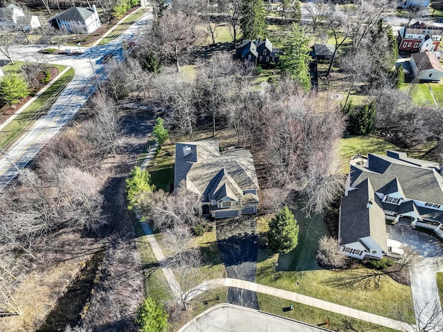 876 Hampstead Ct, Barrington, IL 60010 - aerial perspective of suburban area