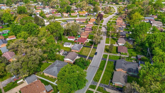16228 Sussex Ave, Markham, IL 60428 - aerial view of property's location featuring nearby suburban area