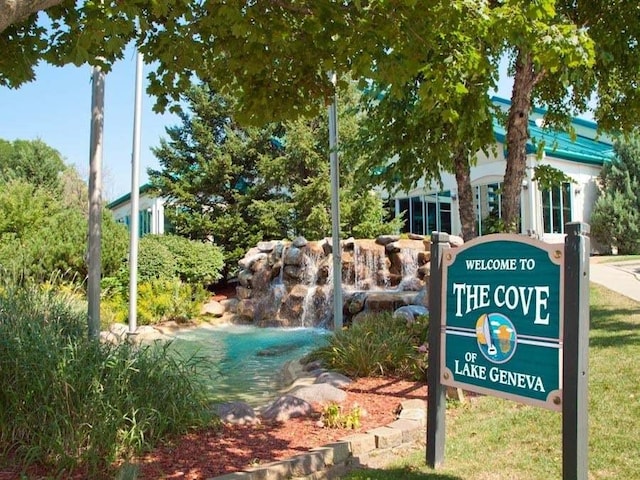 111 Center St Unit 441, Lake Geneva, WI 53147 - view of community / neighborhood sign