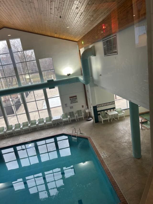 111 Center St Unit 441, Lake Geneva, WI 53147 - view of indoor pool