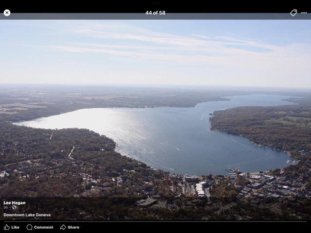 111 Center St Unit 441, Lake Geneva, WI 53147 - water view with a forest