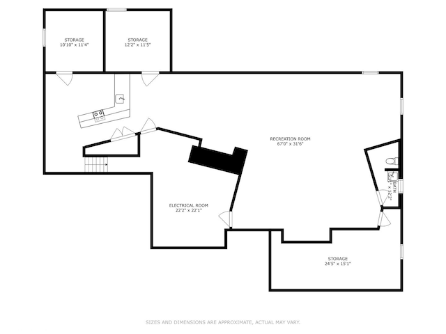 7421 N Crossway Rd, Fox Point, WI 53217 - room layout