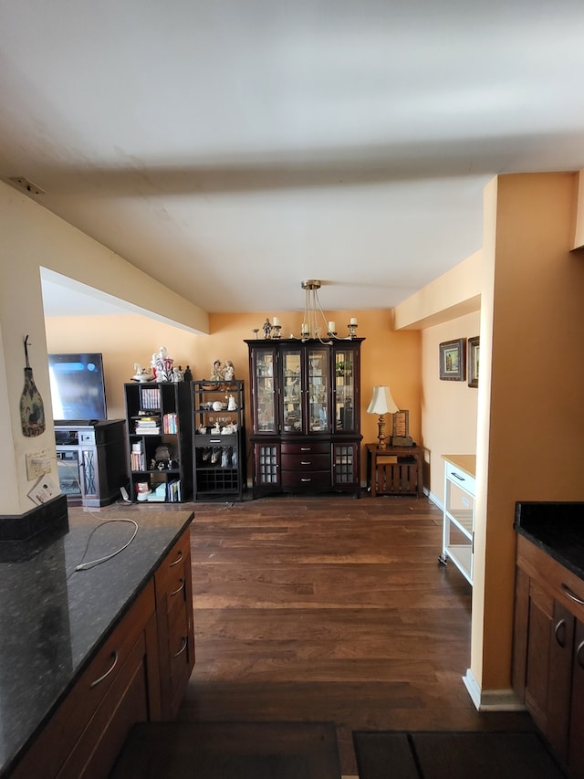 7804 Woodward Ave, Woodridge, IL 60517 - dining space featuring dark wood finished floors