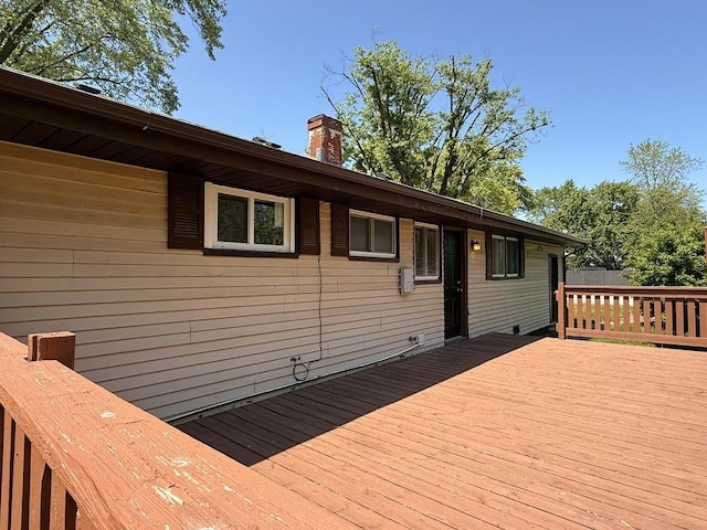 15503 Park Ln, South Holland, IL 60473 - view of deck