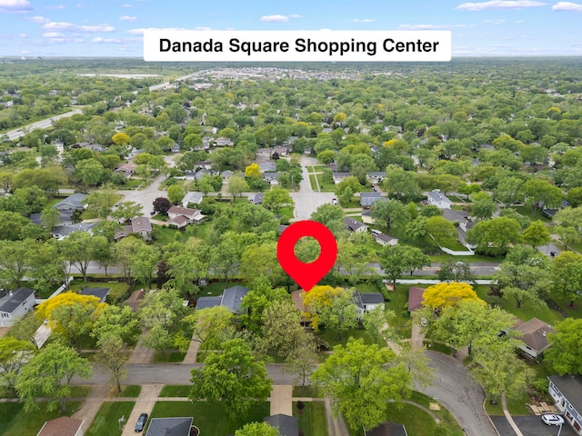 2S644 Devonshire Ln, Glen Ellyn, IL 60137 - aerial perspective of suburban area