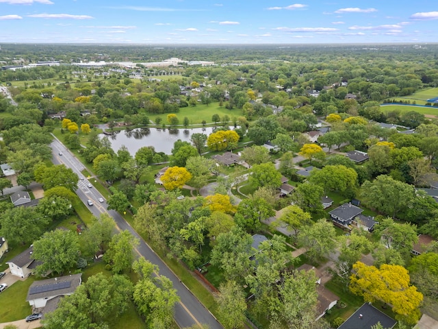 2S644 Devonshire Ln, Glen Ellyn, IL 60137 - aerial view of residential area with a large body of water