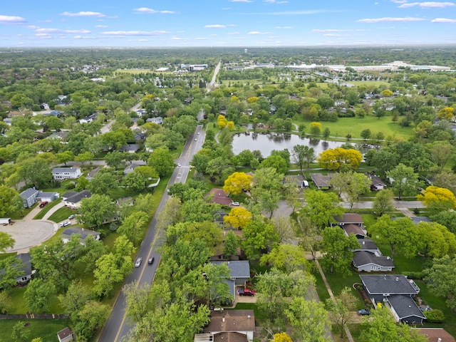 2S644 Devonshire Ln, Glen Ellyn, IL 60137 - aerial perspective of suburban area with a nearby body of water