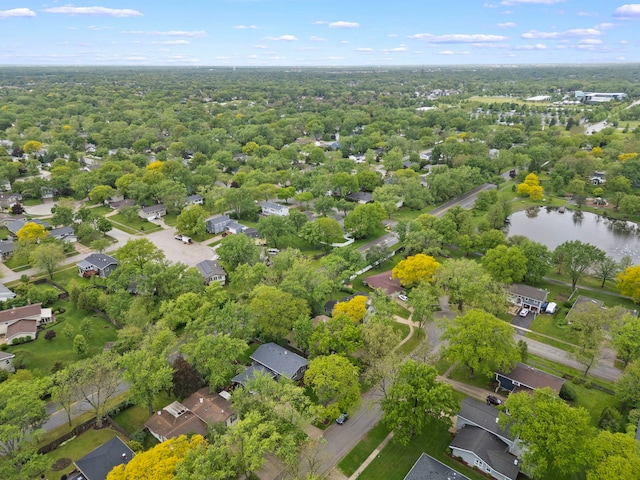 2S644 Devonshire Ln, Glen Ellyn, IL 60137 - aerial perspective of suburban area featuring a large body of water