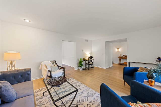 2S644 Devonshire Ln, Glen Ellyn, IL 60137 - living area with light wood-style flooring and baseboards
