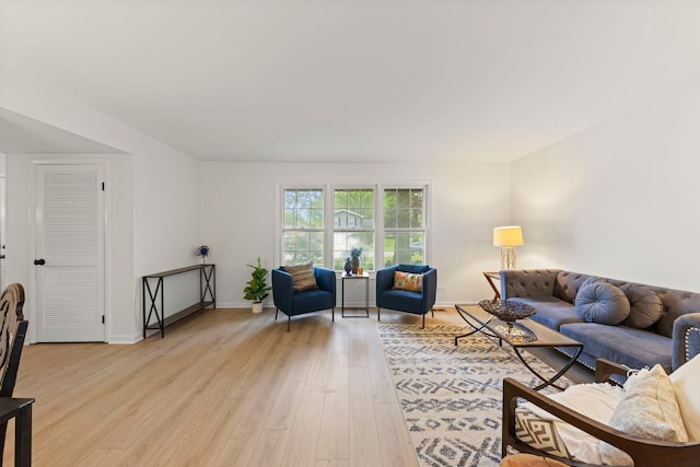 2S644 Devonshire Ln, Glen Ellyn, IL 60137 - living room with light wood-type flooring and baseboards