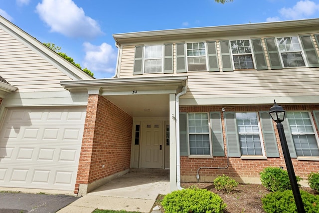 54 Brookston Dr Unit A1, Schaumburg, IL 60193 - entrance to property featuring brick siding