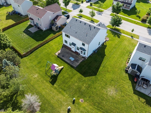 1129 S Wabena Ave, Minooka, IL 60447 - aerial view of residential area