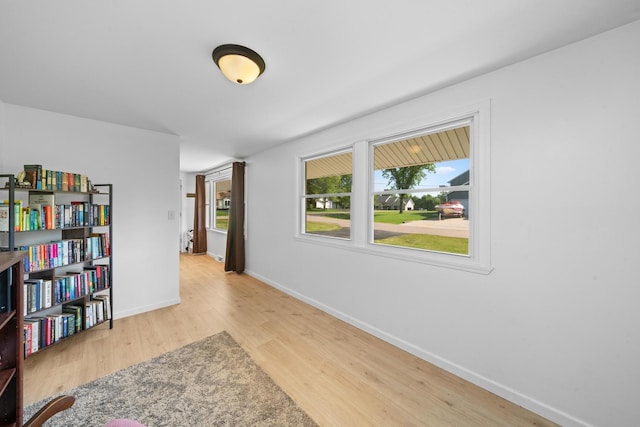 341 Cardinal Ln, Lake Holiday, IL 60552 - living area featuring wood finished floors and baseboards