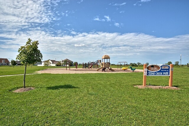 3816 Stockton Dr, Joliet, IL 60436 - community play area with a lawn