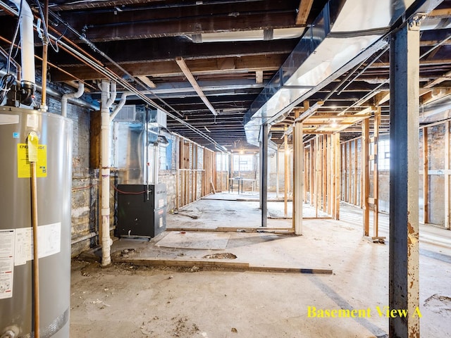 6111 S Eberhart Ave, Chicago, IL 60637 - below grade area with gas water heater